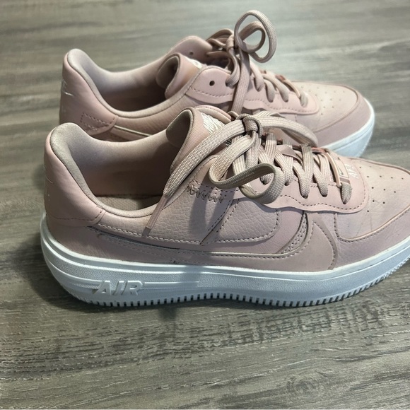 Nike Air Force A1 PLT.AF.ORM Blush Pink Platform Sneakers - Picture 9 of 9